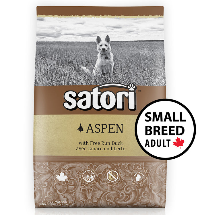 Satori Aspen Duck Small Breed Adult Dry Dog Food