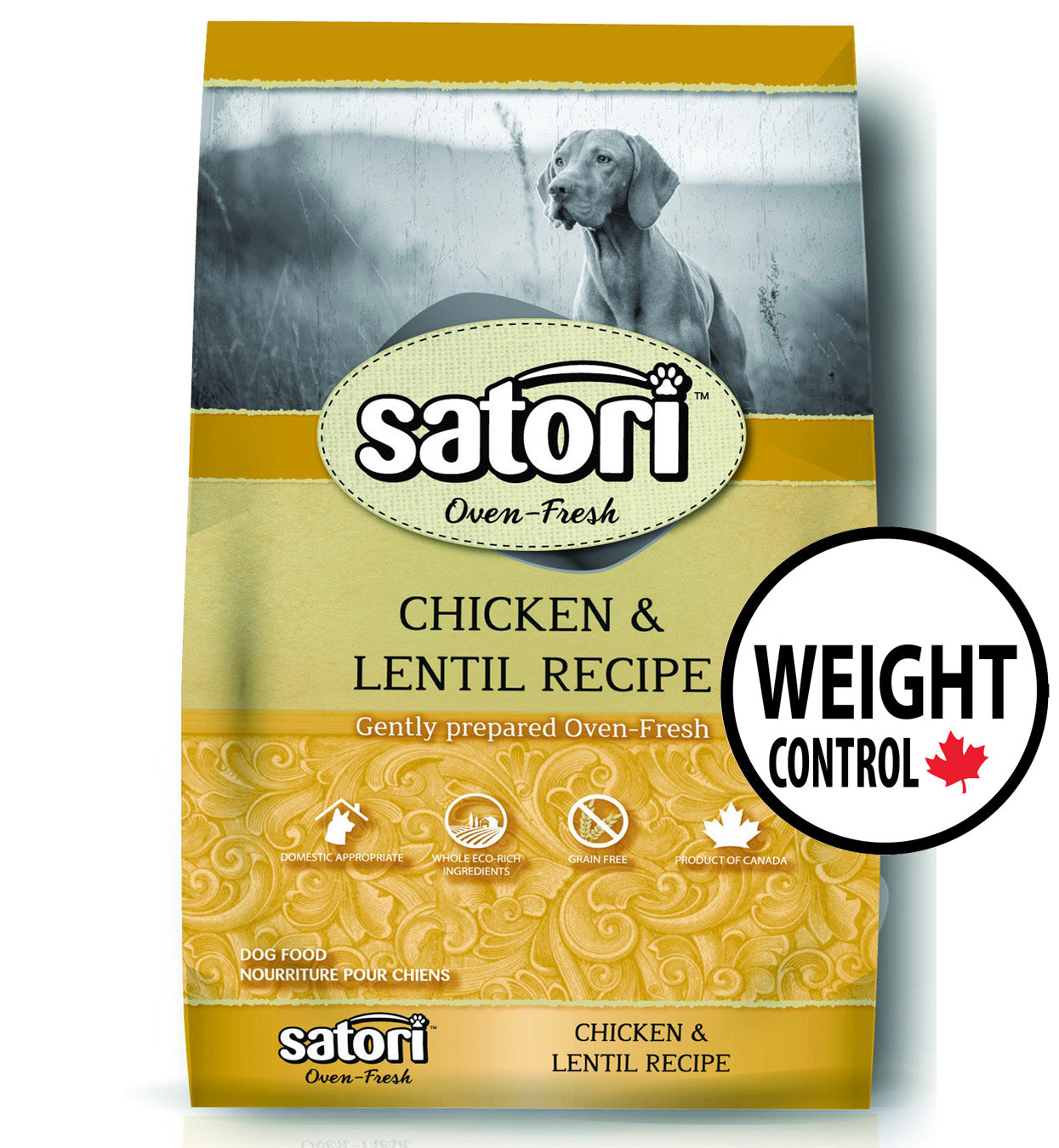 Weight management dog food without chicken sale