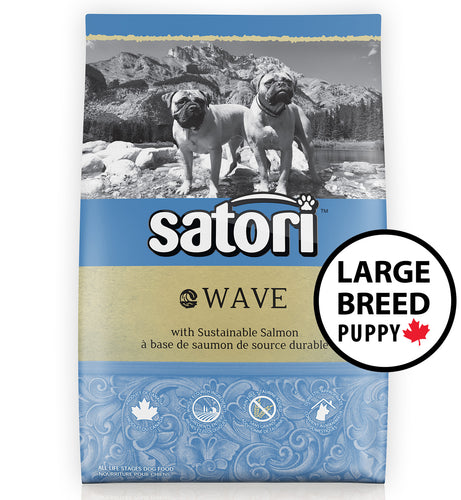 Satori Wave Salmon Large Breed Puppy Dry Dog Food