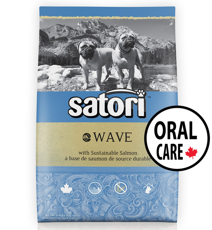 Satori Wave Salmon Oral Care Dental Dry Dog Food