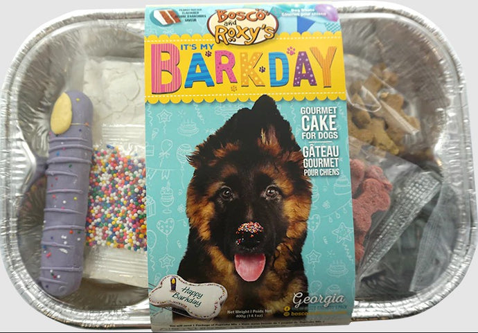Bosco & Roxy's Bake Your Own Barkday Cake Dog Treat