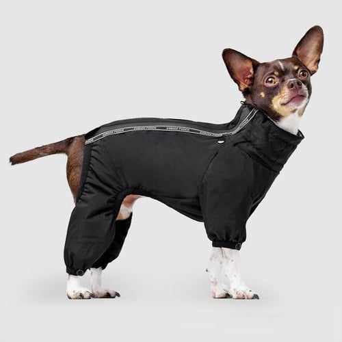 Canada Pooch Snow Suit Black Dog Coat