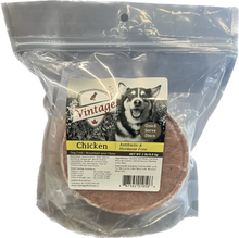 Load image into Gallery viewer, Vintage Raw 908g Chicken Patties Dog Food