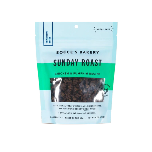 Bocce's Bakery Training Bites Sunday Roast Chicken & Pumpkin 170g Dog Treats