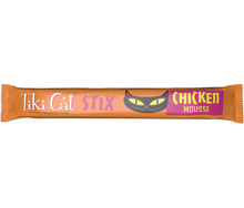 Load image into Gallery viewer, Tiki Cat Stix Chicken Mousse 6 Pack of Cat Treats 84g
