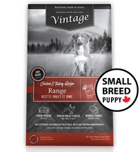 Load image into Gallery viewer, Vintage Oven Fresh Range Chicken &amp; Turkey Small Breed Puppy Dog Food