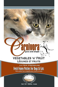 Carnivora Vegetables & Fruit Raw Dog Food