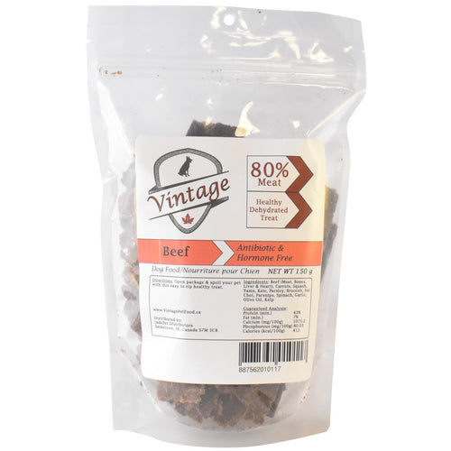 Vintage Treats 150g Beef Dog Treats
