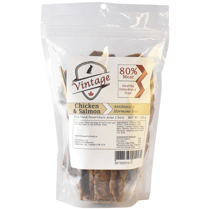Vintage Treats 150g Chicken & Salmon Dog Treats