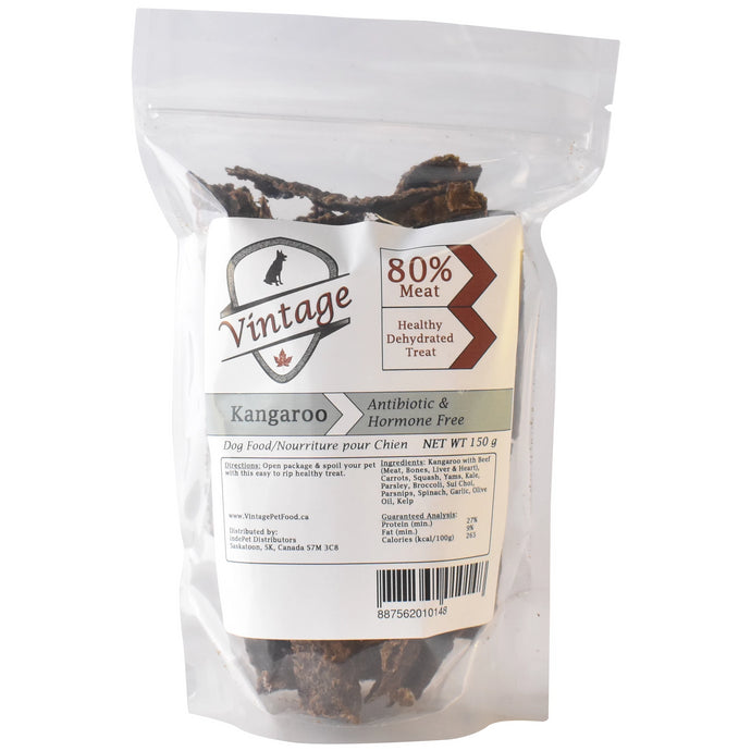 Vintage Treats 150g Kangaroo Dog Treats