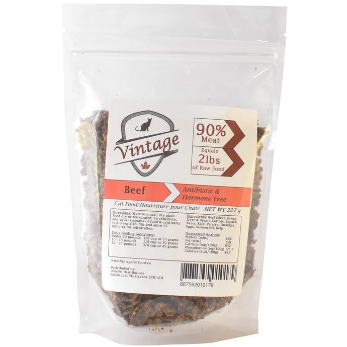 Vintage Air Dried 227g Beef Cat Food