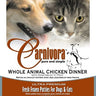 Carnivora Chicken Dinner Raw Dog Food