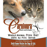 Carnivora Pork Diet Raw Dog Food