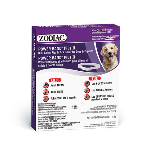 Zodiac Powerband+ Dog Collar