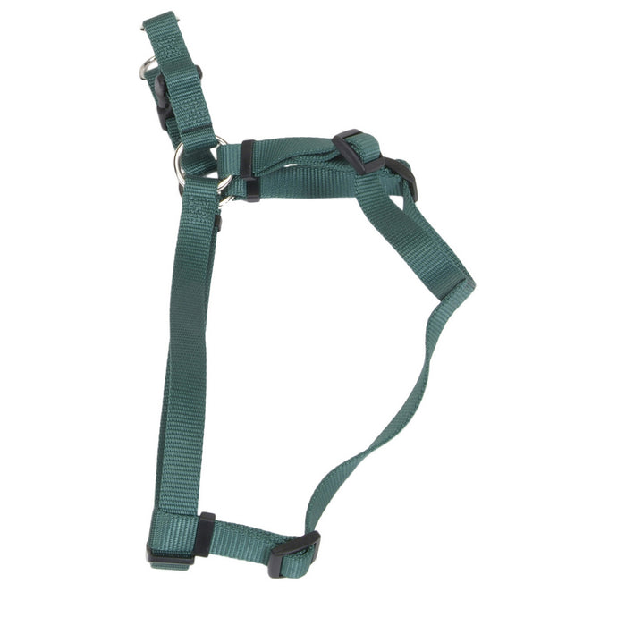 Coastal Comfort Wrap Adjustable Dog Harness Hunter Green