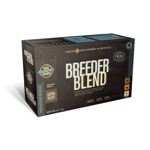 SPECIAL ORDER Big Country Raw Breeder Blend Chicken CARTON - 4 lb