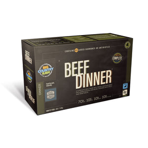 SPECIAL ORDER Big Country Raw Beef Dinner CARTON - 4 lb