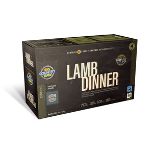 SPECIAL ORDER Big Country Raw Lamb Dinner CARTON - 4 lb