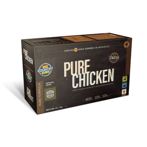 SPECIAL ORDER Big Country Raw Pure Chicken CARTON - 4lb