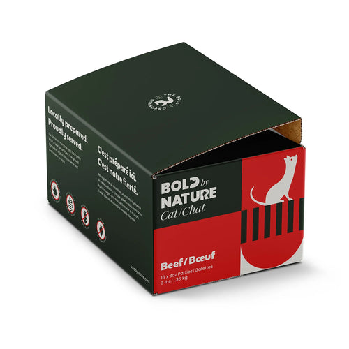 Bold Raw 1.36kg Beef Raw Cat Food