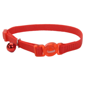 Coastal Adjustable Cat Collar 8-12IN Breakaway Red