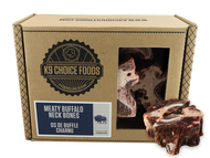 K9 Choice Buffalo Neck 1.36kg Raw Dog Chew