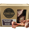 K9 Choice Mini Dino Pork Bones 3 Pack Raw Dog Chew