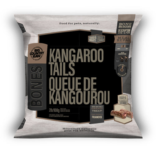 Big Country Raw Kangaroo Tails - 2 lb