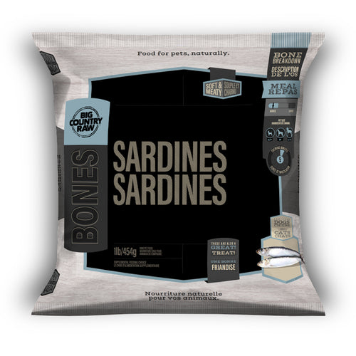 Big Country Raw Sardines - 1 lb