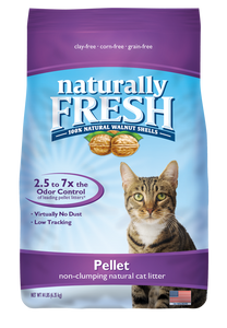 Naturally Fresh Walnut Based Pellet 4.54 Cat Litter