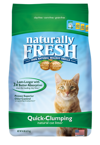 Naturally Fresh Walnut Based Cat Litter