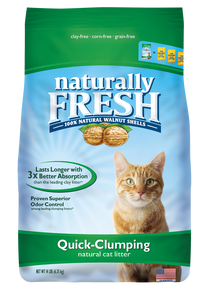 Naturally Fresh Walnut Based Cat Litter