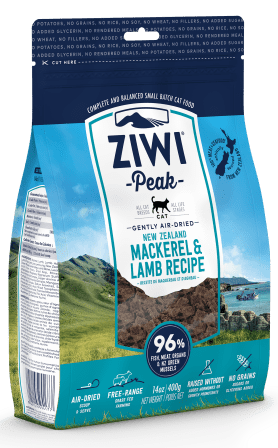 ZiwiPeak Air Dried Mackerel & Lamb 1kg Cat Food