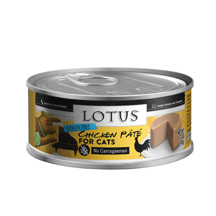 Lotus Grain-Free Chicken Pate 150g Canned Cat Food