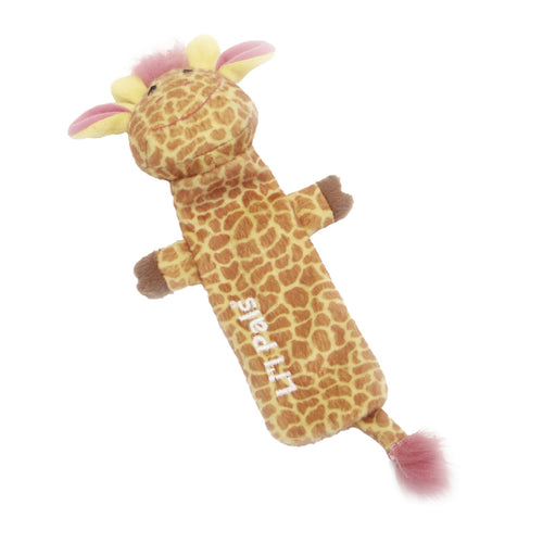 Li'l Pals Plush Crinkle Giraffe Dog Toy