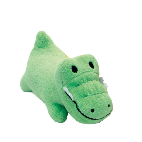 Li'l Pals Plush Gator Dog Toy
