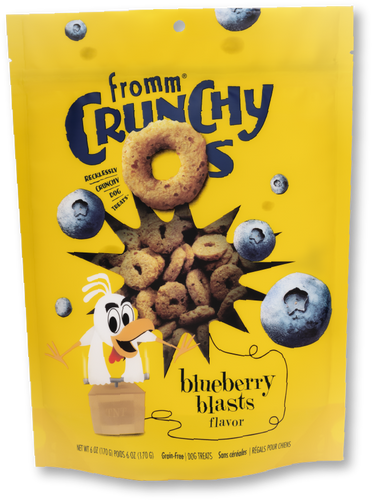 Fromm Crunchy Os Blueberry Blasts 170g Grain Free Dog Treats