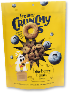 Fromm Crunchy Os Blueberry Blasts 170g Grain Free Dog Treats