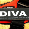 Julius K9 Harness Label Patch "Diva" Set Of 2