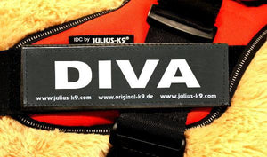 Julius K9 Harness Label Patch