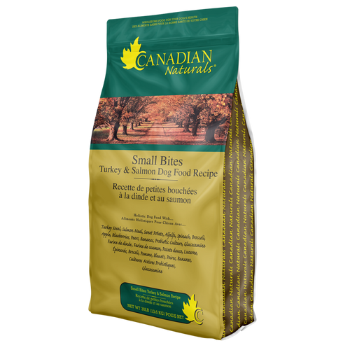 Canadian Naturals Turkey & Salmon Recipe Small Bites 13.6kg