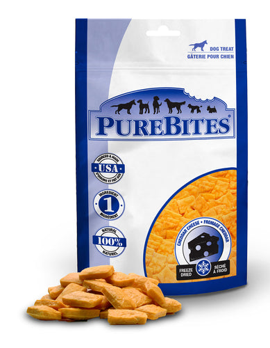 PureBites Cheddar Cheese 120g Dog Treat