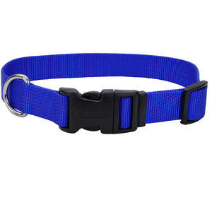 Coastal Adjustable Dog Collar Tuff Blue