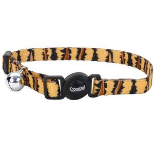 Coastal Adjustable Safe Cat Fashion Collar 8-12IN Breakaway Tiger