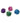 Turbo Glitter Pom Poms Cat Toy