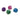 Turbo Glitter Pom Poms Cat Toy