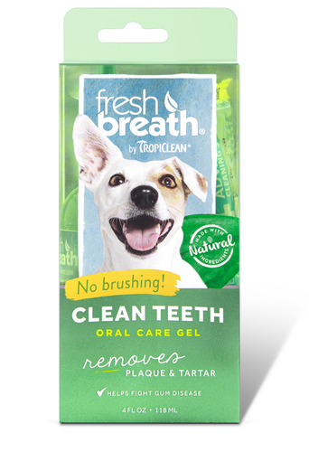 Tropiclean Fresh Breath Oral Gel 118ml Dog