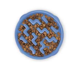 Outward Hound Fun Slow Feeder Blue