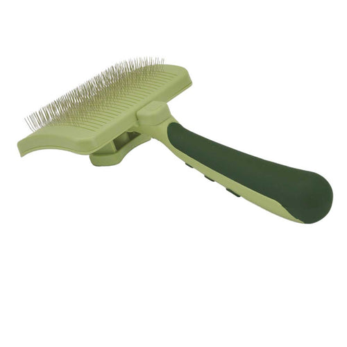 Safari Self-Cleaning Dog Slicker Brush