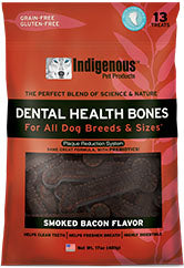 Indigenous 481g Bacon Dental Chews